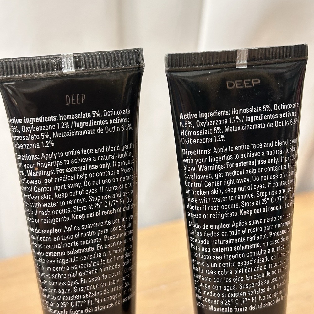NO BOX LOT OF 2 Mary Kay CC Cream Color Deep SPF 15 Make-up - Picture 3 of 3